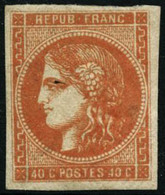 ** N°48 40c Orange - TB - 1870 Uitgave Van Bordeaux