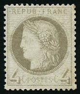 * N°52 4c Gris, Très Bien Centré - TB - 1871-1875 Ceres