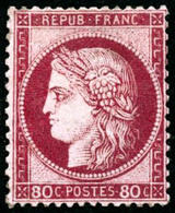 ** N°57 80c Rose - TB - 1871-1875 Ceres
