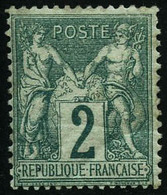 ** N°62 2c Vert - TB - 1876-1878 Sage (Type I)