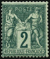 ** N°62 2c Vert - TB - 1876-1878 Sage (Type I)