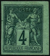 (*) N°63b 4c Granet - TB - 1876-1878 Sage (Typ I)