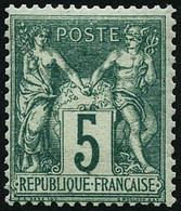 ** N°64 5c Vert - TB - 1876-1878 Sage (Type I)