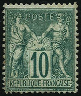 * N°65 10c Vert - TB - 1876-1878 Sage (Type I)