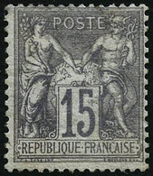 ** N°66 15c Gris - TB - 1876-1878 Sage (Typ I)