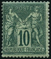 ** N°76 10c Vert - TB - 1876-1898 Sage (Type II)