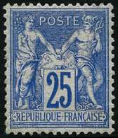 ** N°78 25c Outremer, Pièce De Luxe - TB - 1876-1898 Sage (Type II)