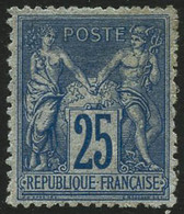 * N°79 25c Bleu - TB - 1876-1898 Sage (Type II)