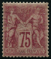 ** N°81 75c Rose, Pièce De Luxe Signé Calves Et Brun - TB - 1876-1898 Sage (Tipo II)