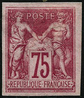 (*) N°81c 75c Rose Vif, Granet - TB - 1876-1898 Sage (Type II)