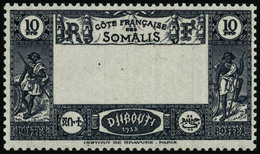 ** N°168a 10F Bleu Foncé, Variété Centre Omis - TB - Andere & Zonder Classificatie