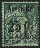 Oblit. N°14 25c Sur 5c Vert (type IV) - TB - Other & Unclassified