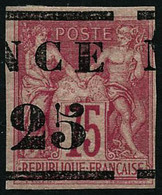 * N°5 25 Sur 75c Rose - TB - Other & Unclassified