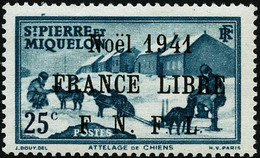 ** N°214 (B) 25c Bleu-vert, Surcharge Noire Signé Brun - TB - Other & Unclassified