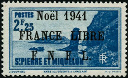 ** N°230B 10F Sur 10c Brun-jaune  Noël 1941 - TB - Other & Unclassified