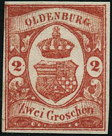 * N°13 2g Rose - TB - Oldenburg