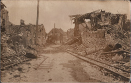 !  Chivenchy ? Bei Arras, Westfront, Photo, Foto, 1917, 1. Weltkrieg, Feldbahn, Guerre 1914-18, Militaria, Chemin De Fer - Guerre 1914-18