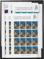 Liechtenstein N°633/638 - Feuillet De 16 Exemplaires - Neuf ** Sans Charnière - Superbe - Neufs
