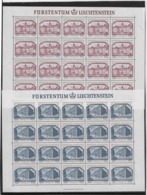 Liechtenstein N°639/640 - Feuillet De 20 Exemplaires - Neuf ** Sans Charnière - Superbe - Unused Stamps
