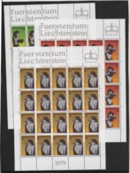 Liechtenstein N°666/668 - Feuillet De 20 Exemplaires - Neuf ** Sans Charnière - Superbe - Unused Stamps