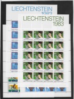 Liechtenstein N°765/766 - Feuillet De 20 Exemplaires - Neuf ** Sans Charnière - Superbe - Ongebruikt
