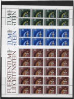 Liechtenstein N°772/774 - Feuillet De 20 Exemplaires - Neuf ** Sans Charnière - Superbe - Ongebruikt