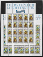 Liechtenstein N°804/806 - Feuillet De 20 Exemplaires - Neuf ** Sans Charnière - Superbe - Neufs