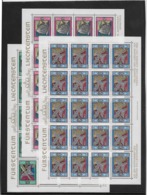 Liechtenstein N°831/833 - Feuillet De 20 Exemplaires - Neuf ** Sans Charnière - Superbe - Unused Stamps