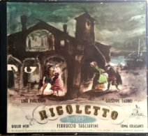 AF BOX COFANETTO Contenente 3 LP 33 Giri "RIGOLETTO" Di Giuseppe Verdi - Opere