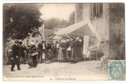 Supposé MANZAT (63) - Le Marché Aux Cheveux - Ed. Lib. Bougé-Béla, Clermont-Ferrand - Manzat