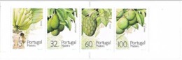 Portugal, 1990, # 1947/50, Caderneta Nº 73, Frutos E Plantas Sub-tropicais Da Madeira, MNH - Carnets