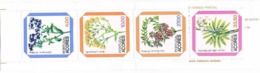 Portugal, 1982, # 1555/8, Caderneta Nº 25, Flores Regionais Dos Açores, MNH - Carnets