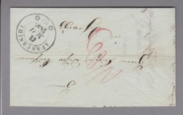 Heimat CH ZHs Aussersihl 1844-05-11 Vorphila Nach Schwyz "Duso" - 1843-1852 Federal & Cantonal Stamps