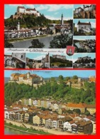 2 CPSM/gf Burghausen (Allemagne)  Mit Deutschlands Grösster Burg...K116 - Burghausen