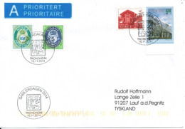 Norway Cover Trondheim 15-11-2014 (Samlerdagen 2014) - Covers & Documents