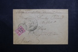 CHINE - Enveloppe Du Corps D'Occupation De Chine Pour La France En 1910, Affranchissement Plaisant - L 46499 - Cartas & Documentos