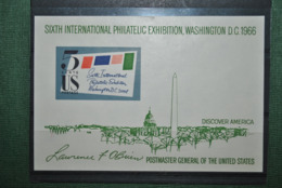 Etats-Unis 1966 Expo Philatélique Washington MNH - Sonstige & Ohne Zuordnung