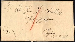 HAMBURG VORPHILA 1831, Brief Von Hamburg Nach Segeberg, Handschriftlich Frey, Pracht - Préphilatélie