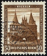 Dt. Reich 462 O, 1931, 50 Pf. Lübeck, Holstentor, Pracht, Mi. 100.- - Otros & Sin Clasificación