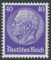 Dt. Reich 472 **, 1932, 40 Pf. Hindenburg, Postfrisch Pracht, Mi. 100.- - Otros & Sin Clasificación