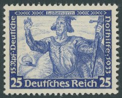 Dt. Reich 506 **, 1933, 25 Pf. Wagner, Postfrisch, Pracht, Mi. 350.- - Otros & Sin Clasificación