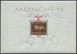 Dt. Reich Bl. 10 **, 1937, Block München-Riem, Pracht, Mi. 190.- - Sonstige & Ohne Zuordnung