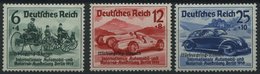 Dt. Reich 695-97 **, 1939, Nürburgring-Rennen, Prachtsatz, Mi. 280.- - Andere & Zonder Classificatie