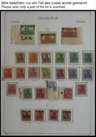 SAMMLUNGEN 98-337 **, 1919-23, Inflation: Postfrischer Kompletter Sammlungsteil Auf KA-BE Seiten, Incl. Mi.Nr. 331a **,  - Used Stamps