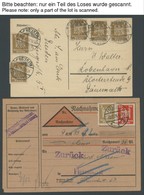 LOTS 1924-42, über 90 Belege, Dabei 7x Block 7 Mit Sonderstempel, Feinst/Pracht, Fundgrube! - Other & Unclassified