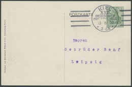 GANZSACHEN PP 27C117/05 BRIEF, Privatpost: 1910, 5 Pf. Germania 22. Deutscher Philatelistentag Und 14. Bundestag Deutsch - Other & Unclassified