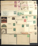 GANZSACHEN 1932-41, 32 Meist Verschiedene Ungebrauchte Ganzsachenkarten, Prachterahltung - Autres & Non Classés