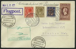 ZULEITUNGSPOST 124 BRIEF, Niederlande: 1931, 1. Südamerikafahrt, Bis Rio De Janeireo, Prachtbrief - Zeppelin