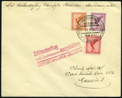 KATAPULTPOST 116c BRIEF, 21.5.1933, &quot,Bremen&quot, - Flug Ausgefallen, Deutsche Seepostaufgabe, Prachtbrief - Covers & Documents