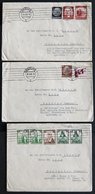 LOTS 1935, 3 Verschiedene Briefe An Den Schiffsarzt Der M.S. Iberia Nach Mexico Und Spanien, Feinst - Marítimo